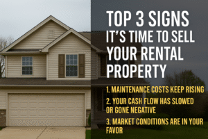 Top 3 Signs It’s Time to Sell Your Rental Property